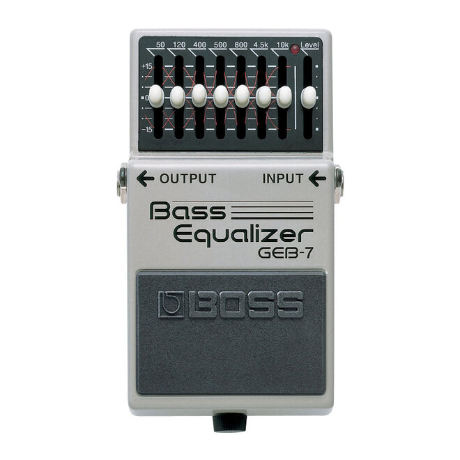 Boss GEB-7 7-Band Bass Equalizer Pedal