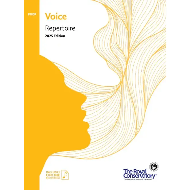 RCM Voice Repertoire, Preparatory Level, 2025 Edition
