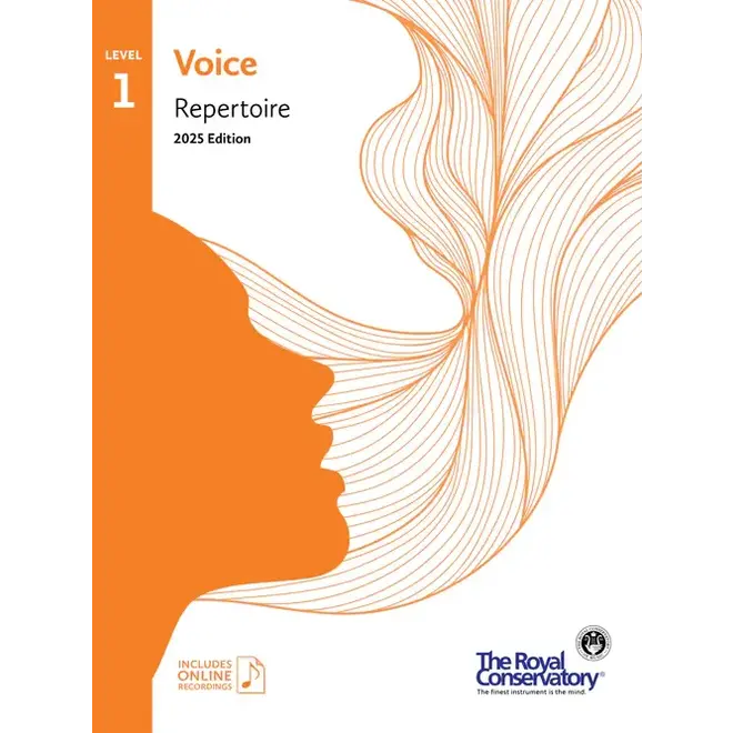 RCM Voice Repertoire, 2025 Edition, Level 1