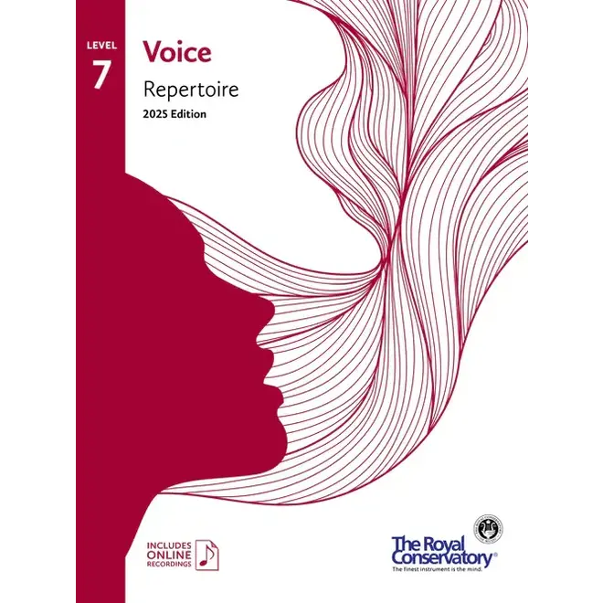 RCM Voice Repertoire, 2025 Edition, Level 7