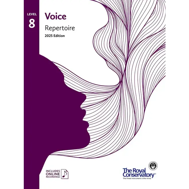 RCM Voice Repertoire, 2025 Edition, Level 8