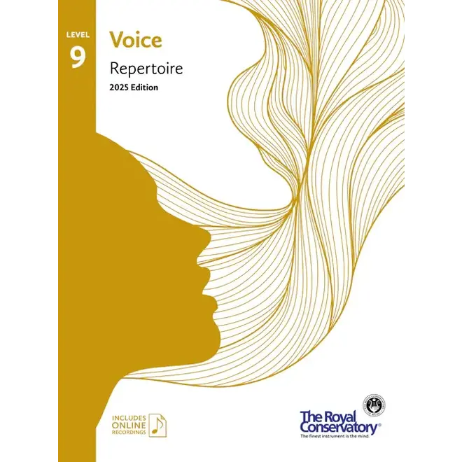 RCM Voice Repertoire, 2025 Edition, Level 9