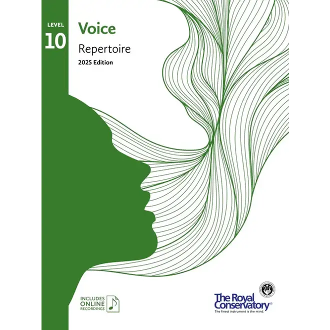 RCM Voice Repertoire, 2025 Edition, Level 10