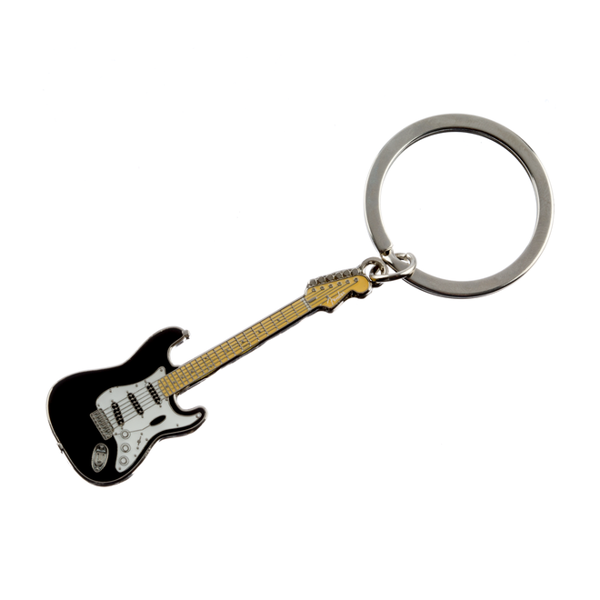Fender Stratocaster Keychain, Black