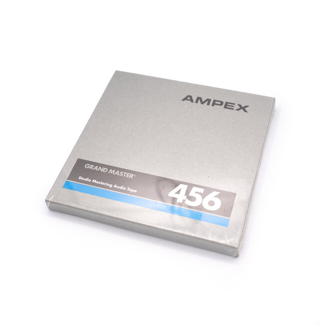Ampex 456 Grand Master Studio Mastering Audio Tape, Factory Sealed