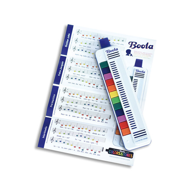 Seydel Boola Colour-Coded Harmonica for Kids