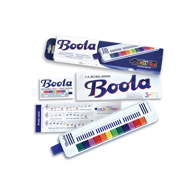 Seydel Boola Colour-Coded Harmonica for Kids
