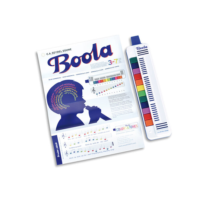 Seydel Boola Colour-Coded Harmonica for Kids