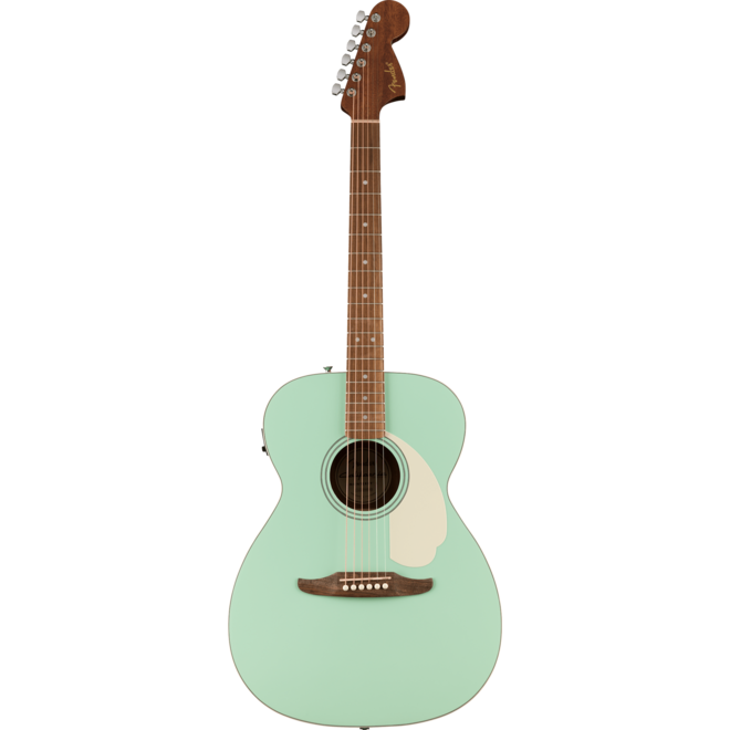 Fender California Standard Monterey Acoustic-Electric Guitar, Spruce/Sapele, Surf Green