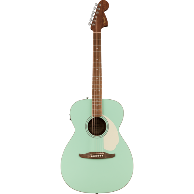 Fender California Standard Monterey Acoustic-Electric Guitar, Spruce/Sapele, Surf Green