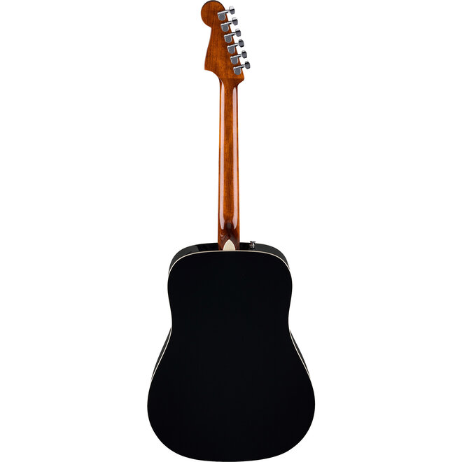 Fender California Standard Redondo Acoustic Guitar, Spruce/Sapele, Black