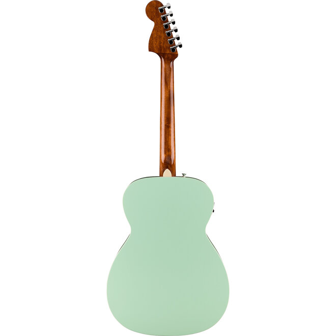Fender California Standard Monterey Acoustic-Electric Guitar, Spruce/Sapele, Surf Green