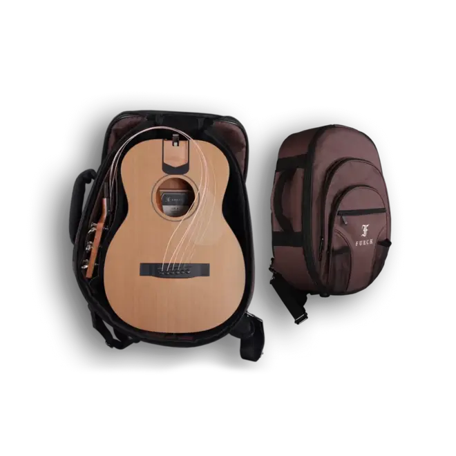 Furch LJ 10-CM Little Jane Acoustic Travel Guitar, Cedar/Mahogany, w/Compact Gigbag