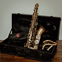 Cannonball Big Bell Stone Series Alto Saxophone, Aged Brass w/Case