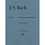 Henle Urtext J.S. Bach Inventions & Sinfonias, Revised Edition, Piano Solo w/Fingerings