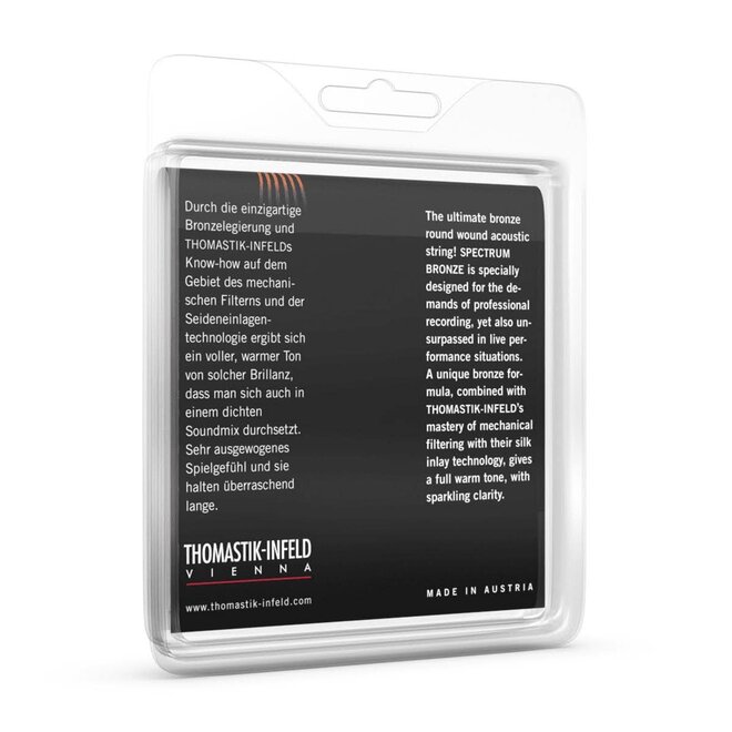 Thomastik Infeld Spectrum Bronze Acoustic Guitar Strings, 10-50 Extra Light