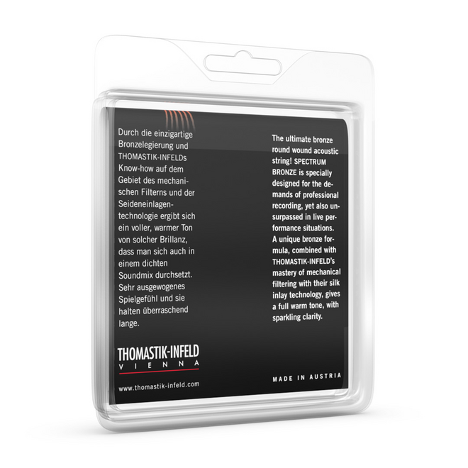 Thomastik Infeld Spectrum Bronze Acoustic Guitar Strings, 11-52 Light