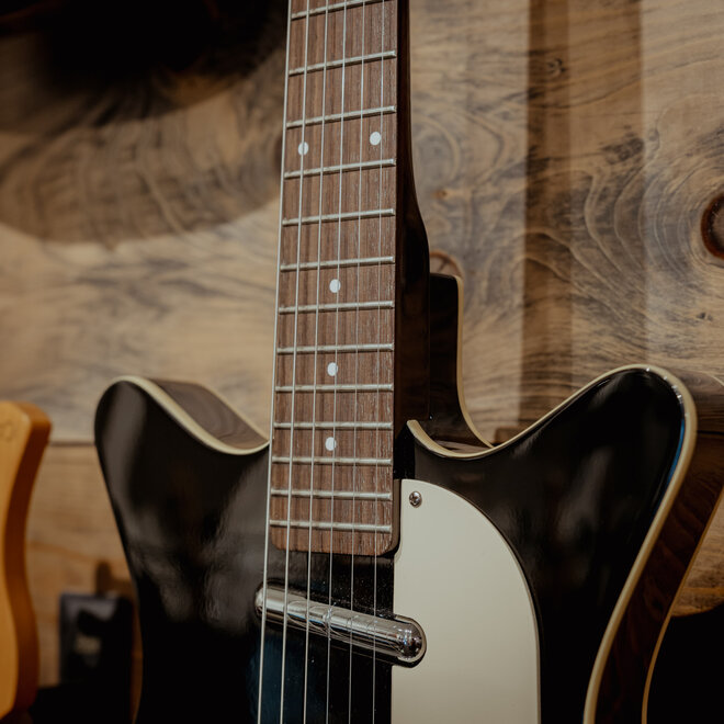 Danelectro '59 Triple Divine Electric Guitar, Black