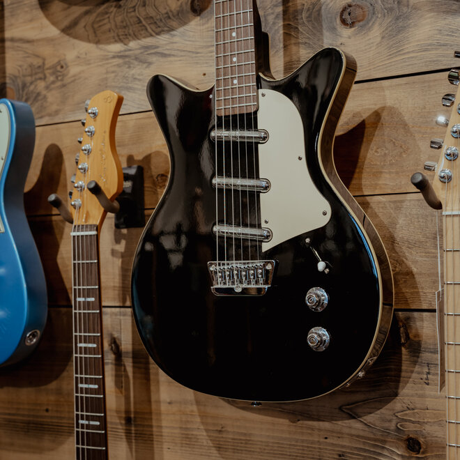 Danelectro '59 Triple Divine Electric Guitar, Black