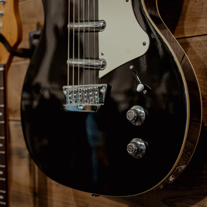 Danelectro '59 Triple Divine Electric Guitar, Black