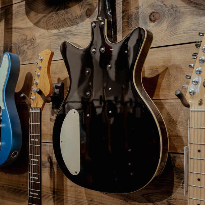 Danelectro '59 Triple Divine Electric Guitar, Black