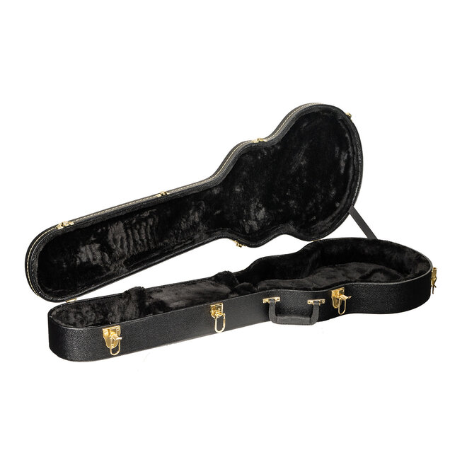 Yorkville Deluxe Archtop Hardshell Electric Guitar Case, Les Paul