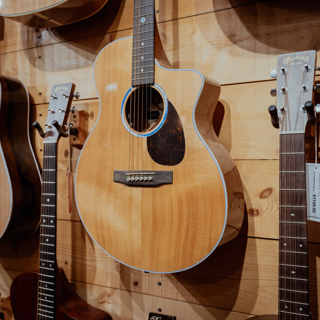 Martin SC-13E Road Series Cutaway Acoustic-Electric Guitar, Spruce/Koa, w/Gigbag