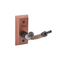 String Swing Hardwood Wall Mount Small Violin Hanger, Walnut