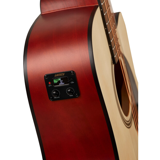 Gretsch Prelude D100CE Dreadnought Cutaway Acoustic-Electric Guitar, Natural