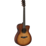 Yamaha TAS3 C TransAcoustic Concert Acoustic-Electric Guitar w/Built-In Looper & Effects, Sand Burst, w/Hard Bag
