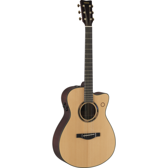 Yamaha TAS3 C TransAcoustic Concert Acoustic-Electric Guitar w/Built-In Looper & Effects, Natural, w/Hard Bag