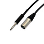 Yorkville Standard Series Balanced Interconnect Cable, XLR Male to TRS, 6'