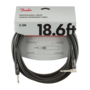 Fender Professional Series Instrument Cable, Right-Angle, Black