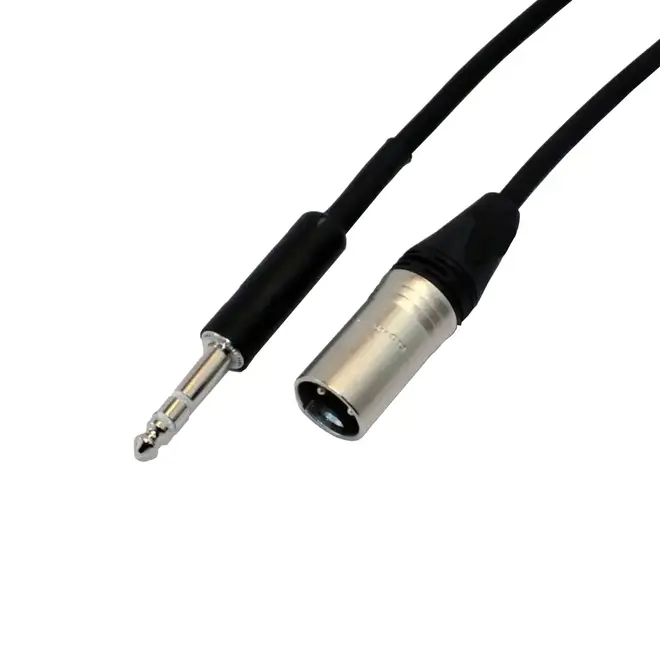 Yorkville Standard Series Balanced Interconnect Cable, XLR Male to TRS, 10'