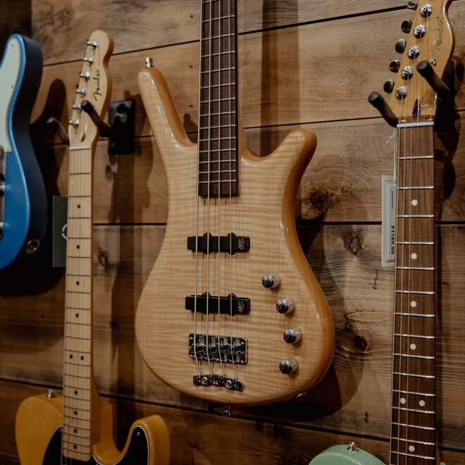 Warwick Rockbass Corvette Bass, Flamed Maple