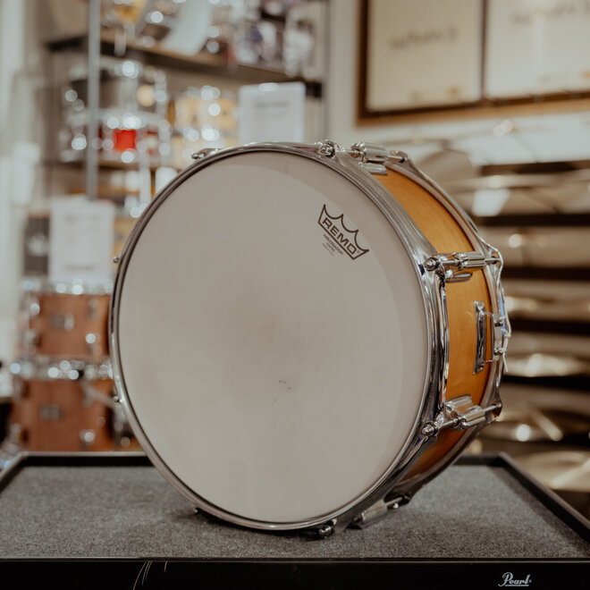 Rogers 14x6.5 Powertone Snare Drum, Satin Fruitwood