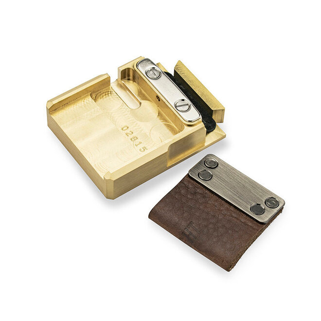 Snareweight #5 Brass Magnetic Snare Damper, w/Leather Insert