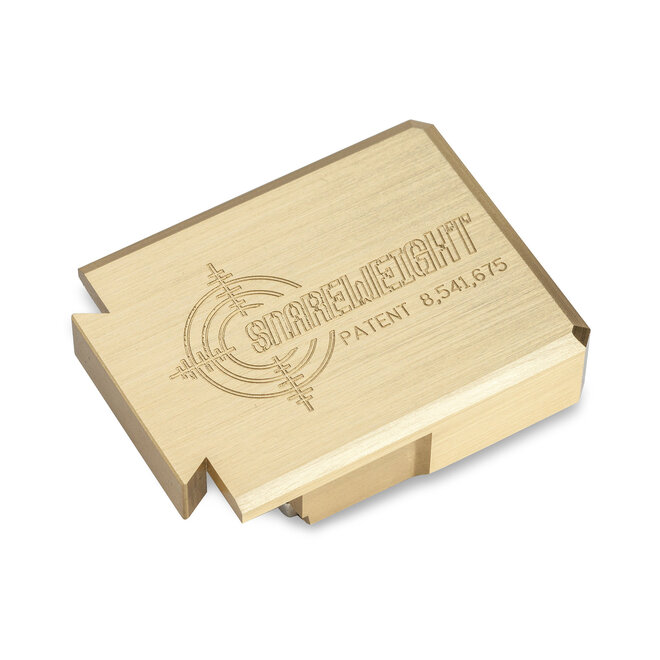 Snareweight #5 Brass Magnetic Snare Damper, w/Leather Insert