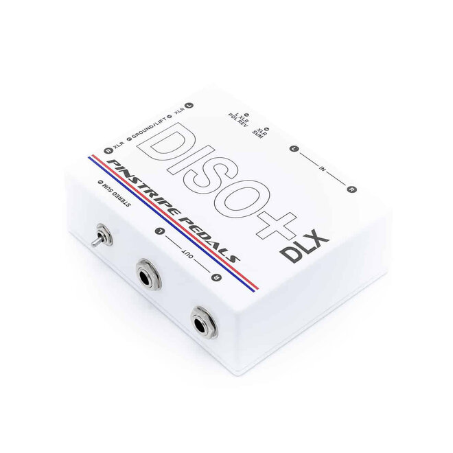 Pinstripe DISO+ Deluxe Stereo Line Isolator, w/XLR Summing & Polarity Reverse Switch