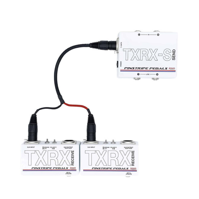 Pinstripe TXRX-S-TF Stereo Guitar Signal Management System, Signal Only