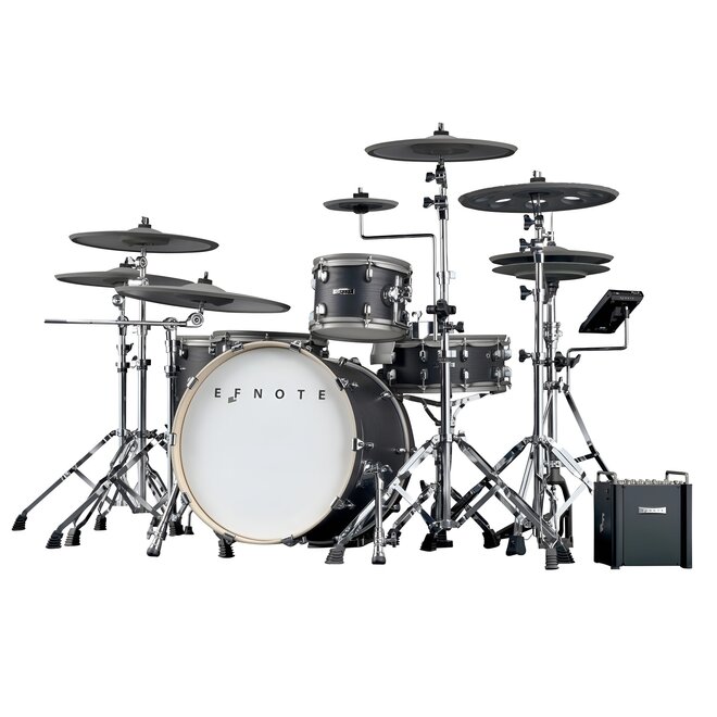 EFNOTE PRO 703X Power Electronic Drum Set, Black Oak