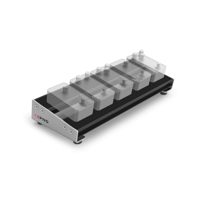 D'Addario XPND-01 Core Single Row Pedalboard