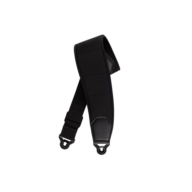 D'Addario 3.5” Auto Lock Neoprene Comfort Guitar Strap, Black