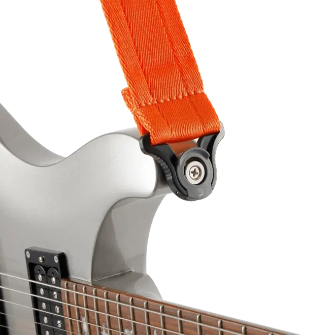 D'Addario 2” Auto Lock Guitar Strap, Sundown