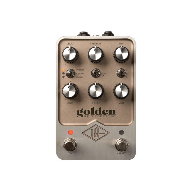 Universal Audio Golden Reverberator Reverb Pedal