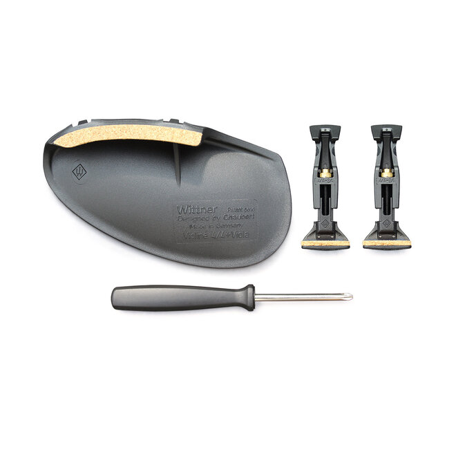 Wittner Side-Mount Violin Chinrest, 4/4 (Includes Screwdriver)