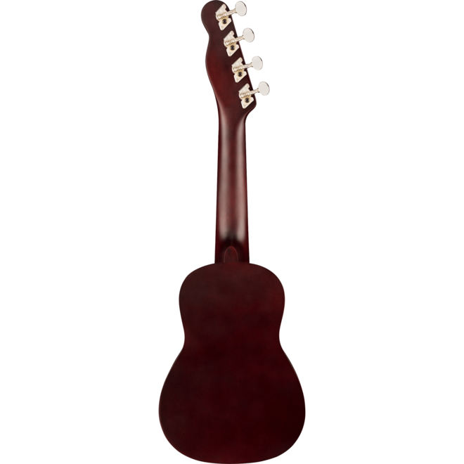 Fender Venice Soprano Ukulele, Walnut Fingerboard, 2-Color Sunburst