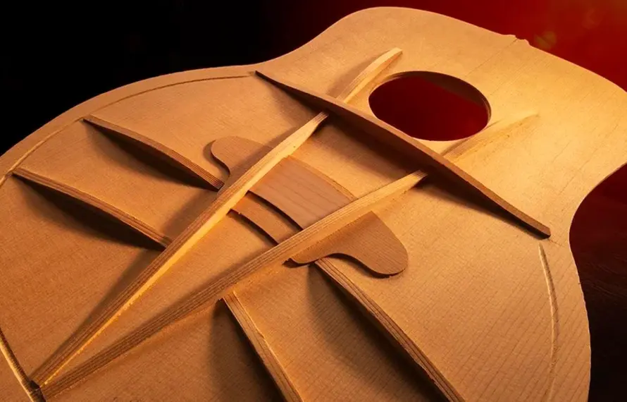 The Science of Acoustic Guitar Bracing Patterns: X-Bracing vs Scalloped vs Forward-Shifted
