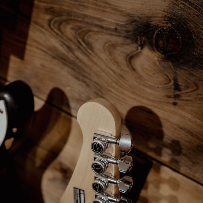 Yamaha PACS+12 Pacifica Standard Plus Electric Guitar, Rosewood, Black *Finish Flaw*