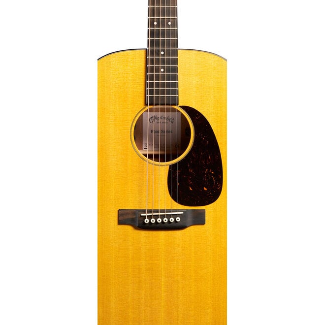 Martin D-10E Retro Road Series Dreadnought Acoustic-Electric Guitar, Solid Spruce/Solid Sapele, w/Gigbag